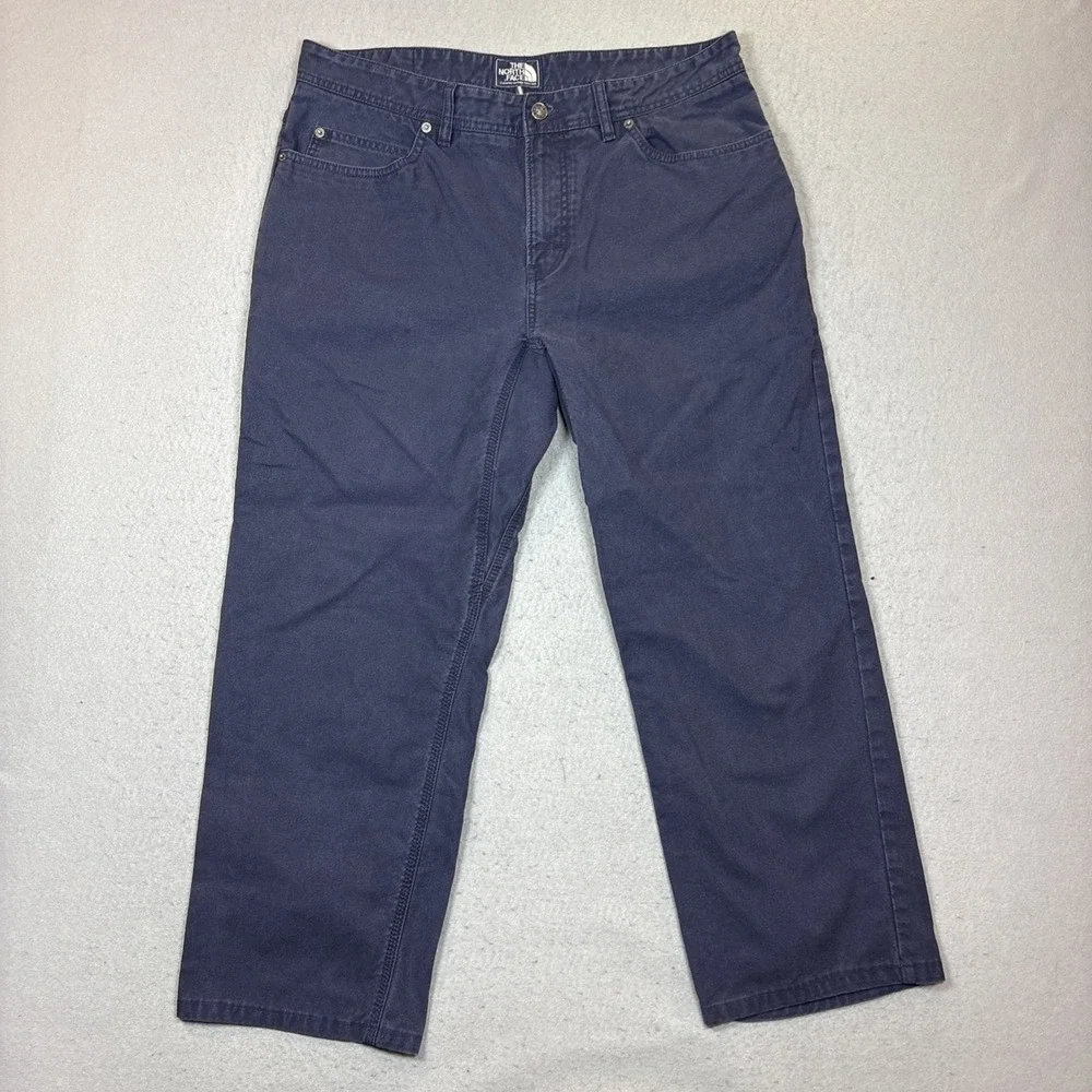 The North Face Men Navy Blue Jean Size 36 short